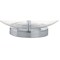 Jonathan Y Cecile 25.5" Glass Teardrop LED Table Lamp, Clear/Chrome, 2PK JYL1081C-SET2 - alternate 9