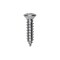 Auveco 10 x 3/4in #8 Head Phillips Oval Head Tapping Screw Zinc, 100PK 2727 - alternate 1