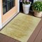 Homeroots 3' X 5' Gold And Wheat Abstract Washable Indoor Outdoor Area Rug 587638 - alternate 1