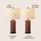 Jonathan Y Elicia 25" Coastal Water Hyacinth LED Table Lamp, Dark Brown, 2PK JYL6502B-SET2 - alternate 6