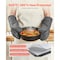 Vevor Oven Mitts with Silicone Grip 500 DegF Heat-Resistant Kitchen Oven Mitts 2 Pcs, 2PK YD170 - alternate 7
