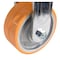 Vestil Sirius Polyurethane Dual Rigid Caster 5 In. Diameter x 2 In. Width 1200 lb Orange/Gray CST-FXE-5X2DSI-R - alternate 4