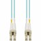 Add-On This Is A 100M Lc (Male) To Lc (Male) Aqua Duplex Riser-Rated Fiber ADD-LC-LC-100M5OM4 - alternate 1