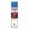 Rust-Oleum IC M1400 System Water-Based Construction Marking Paint, Flat Caution Blue, 17 oz Aerosol Can, 12PK 264694 - alternate 1
