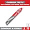 Milwaukee Tool 6 in x 10 TPI, Reciprocating Saw Blade 48-00-5251 - alternate 3