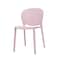 Homeroots Set Of Four Pink Heavy Duty Plastic Juvenile Chairs, 4PK 554665 - alternate 1