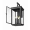 Z-Lite Hartwell 4-Light Outdoor Wall Light, 10 in W x 22.75 H, Sand Black 5019B-BK - alternate 5