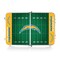 Picnic Time Family Of Brands Los Angeles Chargers - Concert Table Mini Portable Table, (Charcoal Wood Grain) 843-00-141-344-2 - alternate 4