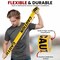 Pyle Caution Tape Set, Caution, Yellow, 3 in Wide x 656 ft Length, Polyethylene, 0.0012 inches per roll PCNTX8 - alternate 8