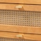 Baxton Studio Jenn Golden Brown Wood Japandi 4-Drawer Chest with Distressed-Finished Rattan 253-13947-ZORO - alternate 6
