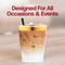 Smarty Had A Party Clear with Metallic Gold Tumblers (8 oz.), 400PK 6958G-CASE - alternate 6