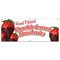 Signmission Chocolate Covered Strawberries, 24 Inch x 72 Inch, Banner B-72 Chocolate Covered Strawberries19 - alternate 1