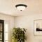 Boston Harbor CEIL LT LED FLUSH MT MBLK 11IN, 2PK OG24003 - alternate 4