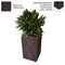 Leisuremod Papyrus Rectangular Fiberglass & MgO Clay Planter Box with Cover, Weather-Resistant PP29BR - alternate 8