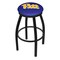 Holland Bar Stool Co 30" Blk Wrinkle Penn State Swivel Bar Stool, Accent Ring L8B2B30Pittsb - alternate 1