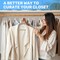 Simple Deluxe Velvet Hangers, Space Saving Heavy Duty Clothes Hangers, Grey, 30PK HKHANGVELVET30GRY - alternate 5