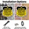 Signmission No Spray Shield Sign No Spray Zone Resid, 6 Inch X 6 Inch, Plastic Sign SHI-P-6-405 - alternate 4