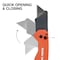 Klein Tools FLICKBLADE Subcompact Folding Utility Knife 44307 - alternate 6