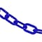 Mr. Chain 2" x 25' Traffic Blue Heavy Duty Plastic Safety Chain 51026-25 - alternate 1