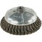Weiler Vortec 6'' Knotted 0.02'' Angle Grinder Wire Brush 36045 - alternate 1