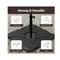 Pure Garden Patio Umbrella Weighted Cross Base 50-LG1177 - alternate 9
