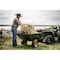 Polar Trailer Heavy Duty Lawn and Garden 1300 lb. 15 Cubic Foot Lawn Mower ATV Utility Trailer LG1300, Black 12816 - alternate 8