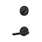 Schlage Residential JH59SOL622COL 16-258 10-268 Solstice / Collins Trim Pack for JH58 Handlesets - Matte Black JH59SOL/COL622 - alternate 2