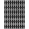 Homeroots 9' X 12' Charcoal Geometric Washable Indoor Outdoor Area Rug 577035 - alternate 8