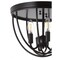 Jonathan Y Peter 13.75" Metal LED Flush Mount, Oil Rubbed Bronze JYL9513A - alternate 5