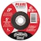 Pearl Abrasive Cut-Off Wheel, Dry, 5 in Dia, 0.045 in Thick, 7/8 in Arbor Hole Size, 30 Grit DCWRED05A - alternate 1