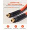 Vevor Air Hose 3/8''x50ft Rubber Air Hose with 1/4-inch Solid MNPT Bras Fittings RAH3850 - alternate 6