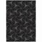Homeroots 5' X 8' Black And Ivory Geometric Washable Indoor Outdoor Area Rug 614060 - alternate 1