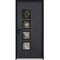 Vdomdoors Aluminum Door Cynex 6106 Dark Stone Entry Steel Metal Modern Painted W36xH80 Left Inswing CYNEX6106EXD-DARK-W36xH80-LH-I - alternate 1