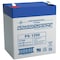 Power-Sonic Power Sonic PS-1250F1 - 12V 5Ah Rechargeable Sealed Lead Acid (SLA) Battery PS-1250 F1 - alternate 1