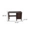 Homeroots 47" Espresso Computer Desk With Three Drawers 249800 - alternate 4