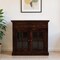 Homeroots 35in Walnut Solid Wood Accent Cabinet With Two Doors And Two Drawers 654284 - alternate 6
