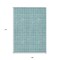 Homeroots 9' X 12' Teal Blue And Gray Geometric Washable Indoor Outdoor Area Rug 595605 - alternate 8