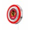 Holland Bar Stool Co Chicago Blackhawks Double Neon 15" Clock, NHL Clk15ChiHwk - alternate 5