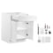 Vevor Shaker Base Cabinet 36" W x 24" D x 34.5" H Ready to Assemble Cabinet White KLCC-06 - alternate 1
