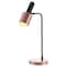 Jonathan Y Brady 22" Metal LED Task Table Lamp, Copper/Black JYL6101A - alternate 1