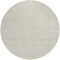 Homeroots 8' Beige And Ivory Round Geometric Washable Indoor Outdoor Area Rug 612102 - alternate 7