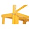 Vestil Adj. Step Mate Stand, 2 Step, 24 x 23", 15.25 Overall Height, Steel, Yellow ASP-24 - alternate 7