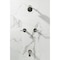 Kingston Brass Double-Handle Tub and Shower Faucet, Polished Nickel KBX8146KPS - alternate 4
