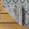 Jonathan Y Ourika Moroccan Geometric Textured Weave Light Gray/Navy 2 ft. x 10 ft. Indoor/Outdoor Runner Rug SMB108A-210 - alternate 7