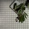 Apollo Tile Dune 12 in. x 12 in. Glossy Ice Gray Glass Mosaic Wall and Floor Tile 20 sq. ft./case, 20PK APLSA88GR702A - alternate 5