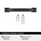 Amerock Sheffield 3-3/4 inch (96mm) Center-to-Center Matte Black Cabinet Pull, 25PK 25VMP37041MB - alternate 3