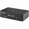 Startech.Com 2-PORT DISPLAYPORT KVM SWITCH, 8K 60HZ / 4K 144HZ, SINGLE DISPLAY, DP 1.4, 2X USB 5GBPS PORTS, 4X D86A2-2-PORT-8K-KVM - alternate 1
