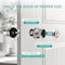 Wrightmaster 3 in 1 Corded Aluminum Smart Lock Deadbolt, Keyless Entry Door Lock with Fingerprint Digital, APP C ZR-S08T-SR - alternate 6