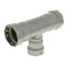 Viega MegaPressG tee P1 1 P2 1 P3 0.75 carbon steel zinc-nickel coating 25341 - alternate 3