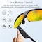 Alpha Digital Polarized Bluetooth Smart Glasses, Audio/Mic, IP65 & 5Hr - Yellow G02-YL - alternate 8